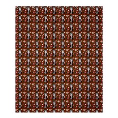 Chrix Pat Russet Shower Curtain 60  X 72  (medium)  by snowwhitegirl