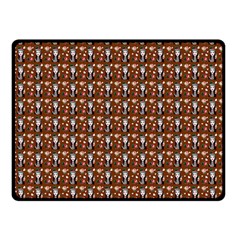 Chrix Pat Russet Double Sided Fleece Blanket (small)  by snowwhitegirl