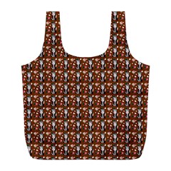 Chrix Pat Russet Full Print Recycle Bag (l) by snowwhitegirl