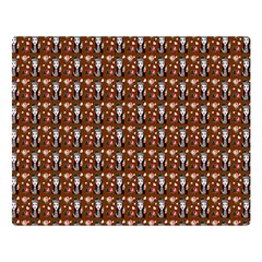 Chrix Pat Russet Double Sided Flano Blanket (large)  by snowwhitegirl