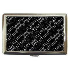 Black And White Ethnic Geometric Pattern Cigarette Money Case