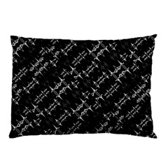 Black And White Ethnic Geometric Pattern Pillow Case