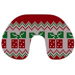 xmas present Travel Neck Pillow Back