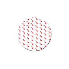 Create Your Own Custom Online Full Print Blank Template Golf Ball Marker by startdesign