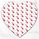 Create Your Own Custom Online Full Print Blank Template Jigsaw Puzzle (Heart) Front