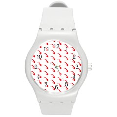 Create Your Own Custom Online Full Print Blank Template Round Plastic Sport Watch (m) by startdesign