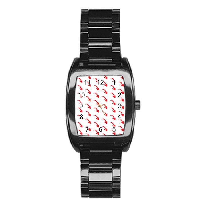 Create Your Own Custom Online Full Print Blank Template Stainless Steel Barrel Watch