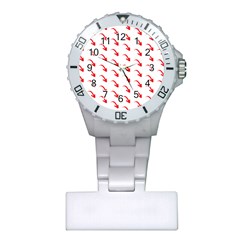 Create Your Own Custom Online Full Print Blank Template Plastic Nurses Watch by startdesign