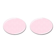 Create Your Own Custom Online Full Print Blank Template Pink Bachelorette With Subtle Damask Floral Cufflinks (oval) by startdesign