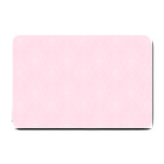 Create Your Own Custom Online Full Print Blank Template Pink Bachelorette With Subtle Damask Floral Small Doormat  by startdesign