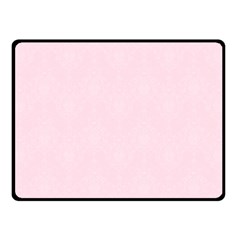 Create Your Own Custom Online Full Print Blank Template Pink Bachelorette With Subtle Damask Floral Double Sided Fleece Blanket (small) 