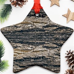 Surface Texture Print Ornament (star) by dflcprintsclothing