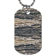 Surface Texture Print Dog Tag (one Side)