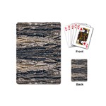 Surface Texture Print Playing Cards Single Design (Mini) Back