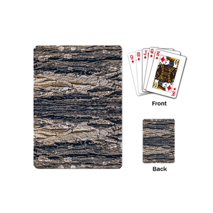 Surface Texture Print Playing Cards Single Design (Mini)