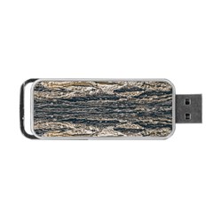 Surface Texture Print Portable Usb Flash (two Sides)