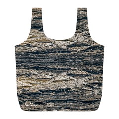 Surface Texture Print Full Print Recycle Bag (l)