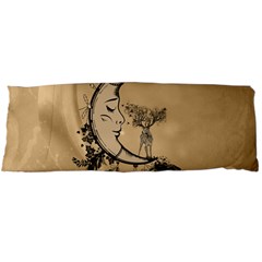 Deer On A Mooon Body Pillow Case (dakimakura) by FantasyWorld7