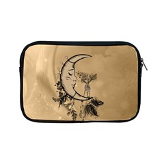 Deer On A Mooon Apple Ipad Mini Zipper Cases by FantasyWorld7