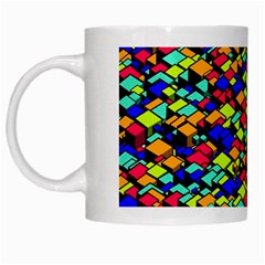 Ab 136 White Mugs by ArtworkByPatrick