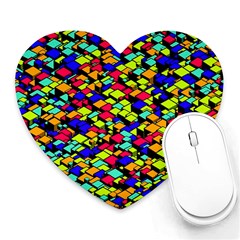 Ab 136 Heart Mousepads by ArtworkByPatrick