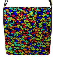 Ab 136 Flap Closure Messenger Bag (s) by ArtworkByPatrick