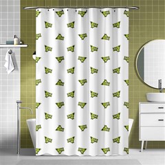 Werewolf Creepy Drawing Motif Pattern Illustration 2 Shower Curtain 48  X 72  (small)  by dflcprintsclothing