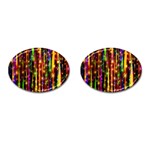 Illustrations Star Bands Wallpaper Cufflinks (Oval) Front(Pair)