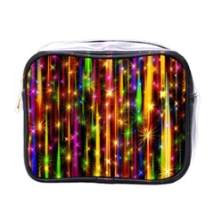 Illustrations Star Bands Wallpaper Mini Toiletries Bag (one Side)