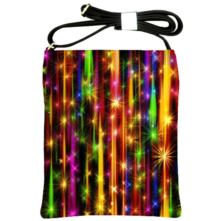 Illustrations Star Bands Wallpaper Shoulder Sling Bag