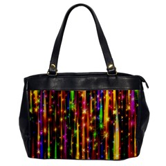 Illustrations Star Bands Wallpaper Oversize Office Handbag