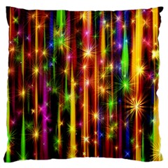 Illustrations Star Bands Wallpaper Large Cushion Case (one Side)