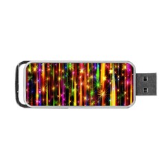 Illustrations Star Bands Wallpaper Portable Usb Flash (two Sides) by HermanTelo