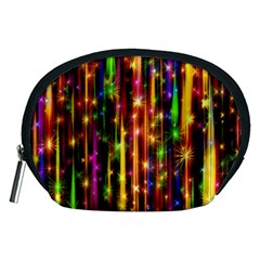 Illustrations Star Bands Wallpaper Accessory Pouch (medium) by HermanTelo