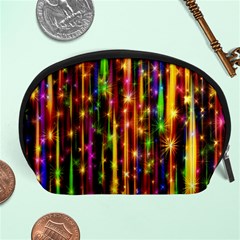 Illustrations Star Bands Wallpaper Accessory Pouch (large) by HermanTelo