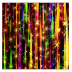 Illustrations Star Bands Wallpaper Large Satin Scarf (square)