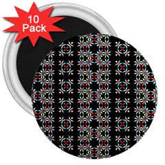 Illustrations Texture 3  Magnets (10 Pack)  by Mariart