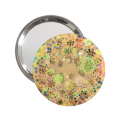 Flowers Color Colorful Watercolour 2 25  Handbag Mirrors by HermanTelo