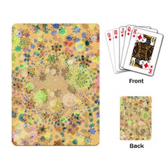 Flowers Color Colorful Watercolour Playing Cards Single Design (rectangle) by HermanTelo