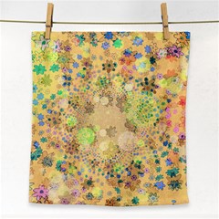 Flowers Color Colorful Watercolour Face Towel by HermanTelo