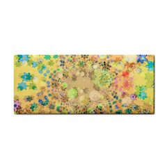 Flowers Color Colorful Watercolour Hand Towel by HermanTelo