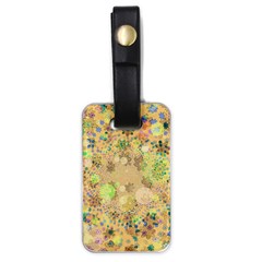 Flowers Color Colorful Watercolour Luggage Tag (one Side) by HermanTelo