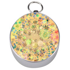 Flowers Color Colorful Watercolour Silver Compasses