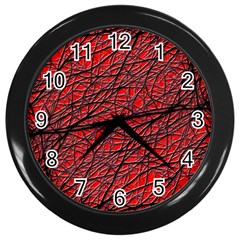 Neurons Cells Train Link Brain Wall Clock (black) by HermanTelo