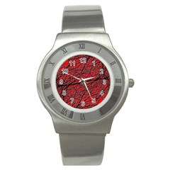 Neurons Cells Train Link Brain Stainless Steel Watch by HermanTelo