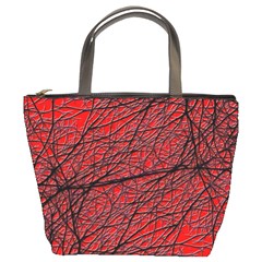 Neurons Cells Train Link Brain Bucket Bag