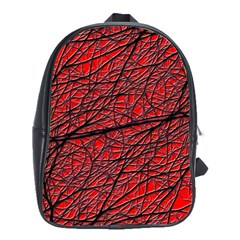 Neurons Cells Train Link Brain School Bag (large)