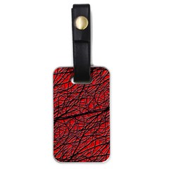 Neurons Cells Train Link Brain Luggage Tag (one Side)