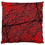 Neurons Cells Train Link Brain Large Flano Cushion Case (Two Sides) Front