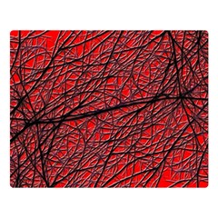 Neurons Cells Train Link Brain Double Sided Flano Blanket (large) 